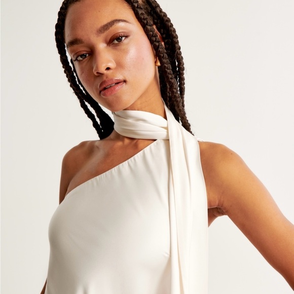 Abercrombie Scarf slip midi dress - Picture 4 of 5